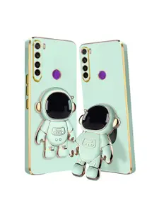Karwan Redmi Mi Note 8 Phone Back Cover With Astronaut Holster Stand