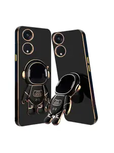 Karwan Compatible Oppo Reno 8t Phone Back Case With Astronaut Holster Stand