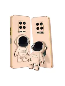 Karwan Compatible Redmi Mi Note 9 Pro Max Phone Back Case With Astronaut Holster Stand