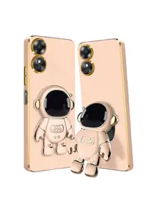 Karwan Oppo A17 3D Astronaut Holster Edge Protected Phone Back Case