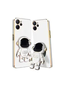 Karwan 3D Astronaut Holster Realme 9i 5g Phone Back Case With Folding Stand