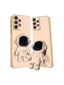 Karwan 3D Astronaut Holster Samsung A73 Phone Back Case With Folding Stand