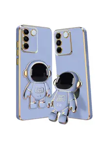 Karwan Vivo v27 Phone Back Cover With Astronaut Holster Stand