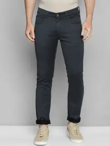 Allen Cooper Mens Grey Regular Comfort Stretchable Cotton Jeans