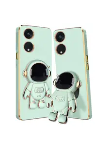 Karwan 3D Astronaut Holster Oppo Reno 8t Phone Back Case With Folding Stand