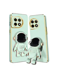 Karwan Oneplus 11r 5g Phone Back Cover With Astronaut Holster Stand