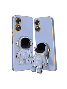 Karwan 3D Astronaut Holster Oppo A17 Phone Back Case With Folding Stand