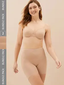 Marks & Spencer Set Of 2 Tummy and Thigh Shaper