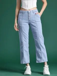 DressBerry Women Slim Fit Cropped Jeans