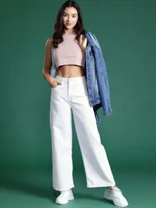 DressBerry Women Wide Leg Jeans