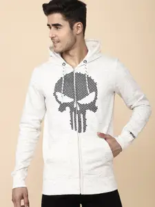 Free Authority Punisher Printed Hooded Pullover