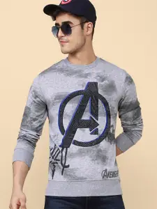 Free Authority Avengers Printed Cotton Sweatshirt