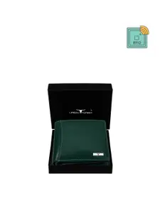 URBAN FOREST Men Leather Two Fold Wallet