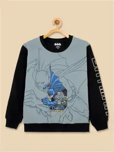 Kids Ville Boys Batman Graphic Printed Cotton Pullover