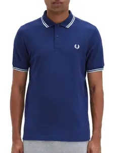 Fred Perry Graphic Printed Polo Collar Cotton T-Shirt