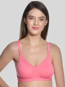 Aimly Non-Wired Non- Padded Seamless Cotton T-Shirt Bra With All Day Comfort