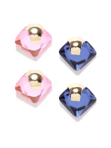 YouBella Set of 2 Contemporary Studs