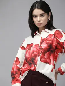 Van Heusen Woman Floral Printed Casual Shirt