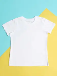 Hoop Girls Round Neck Cotton T-shirt