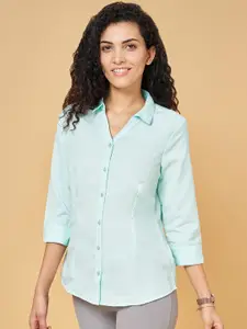 Annabelle by Pantaloons Regular Fit Opaque Casual Shirt
