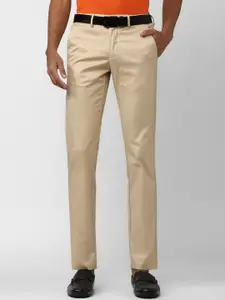 Van Heusen Men Slim Fit Regular Trousers