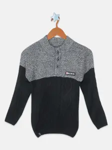 Monte Carlo Boys Self Design Cable Knit Pullover