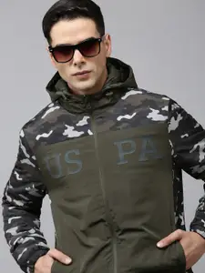 U.S. Polo Assn. Denim Co. Camouflage Printed Lightweight Padded Jacket