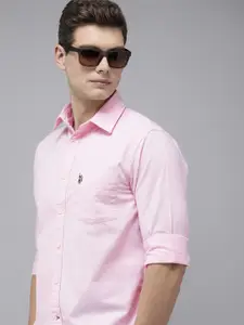 U.S. Polo Assn. Pure Cotton Solid Tailored Fit Casual Shirt