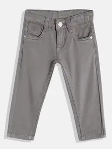 U.S. Polo Assn. Kids Boys Mid-Rise Slim Fit Stretchable Jeans