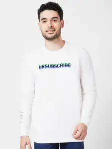 SPYKAR Typography Printed Sweatshirt