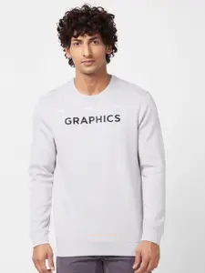 SPYKAR Typography Printed Sweatshirt