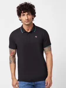 SPYKAR Polo Collar Slim Fit Cotton Casual T-Shirt