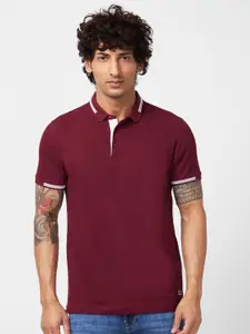 SPYKAR Polo Collar Slim Fit T-shirt