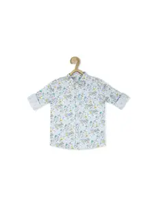 Peter England Boys Conversational Printed Pure Cotton Casual Shirt