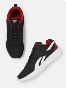 Reebok Men Woven Design Energy Streak Running Shoes with Brand Logo Detail