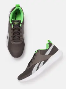 Reebok Men Woven Design Propulsion 2.0 Running Shoes with Brand Logo Detail