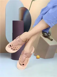 Elle Embellished T-Strap Flats