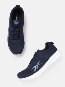 Reebok Men Woven Design Swift Approach Running Shoes with Brand Logo Detail
