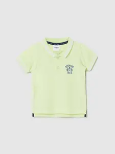 max Boys Polo Collar Pure Cotton T-shirt
