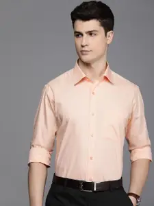 Raymond Pure Cotton Slim Fit Solid Formal Shirt