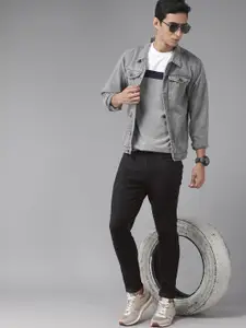 The Roadster Lifestyle Co. Men Mid-Rise Tapered Fit Stretchable Jeans
