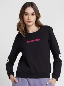 SPYKAR Typography Printed Sweatshirt