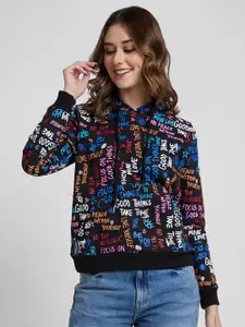 SPYKAR Typography Printed Sweatshirt