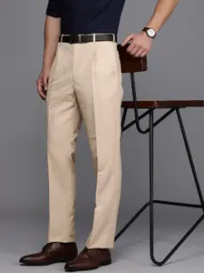 Raymond Men Classic Pleated Formal Trousers