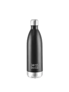 Cello Duro Swift Black Stainless Steel Double Walled Water flask - 1.8 L