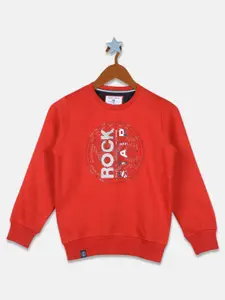 Monte Carlo Boys Typography Printed Sweatshirt