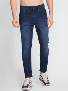 Flying Machine Men Tapered Fit Heavy Fade Stretchable Jeans