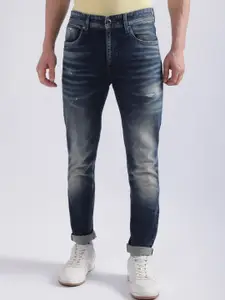 Iconic Men Slim Fit Clean Look Heavy Fade Jeans