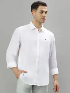 Iconic Spread collar Linen Casual Shirt
