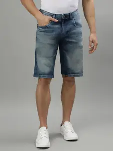 Iconic Men Washed Denim Shorts